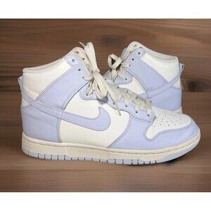 Nike Dunk High Shoes ‘Football Grey’ DD1869-102 Women’s Size‎ 9.5 Pre-Owned